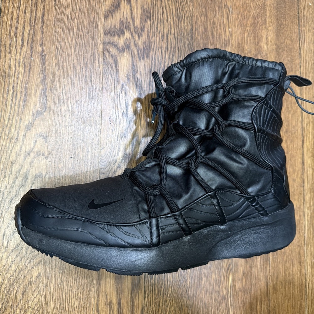 Nike Tanjun High Rise Boot Black AO0355-002 Womens 11 - Picture 8 of 14